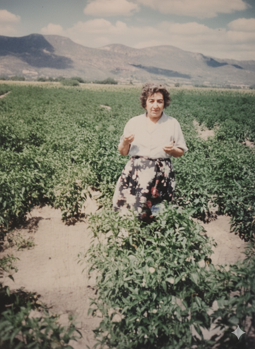 Receta familiar manuscrita